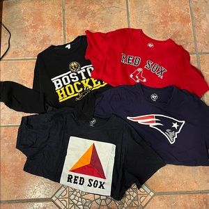 Bruins Red Sox Patriots Lot